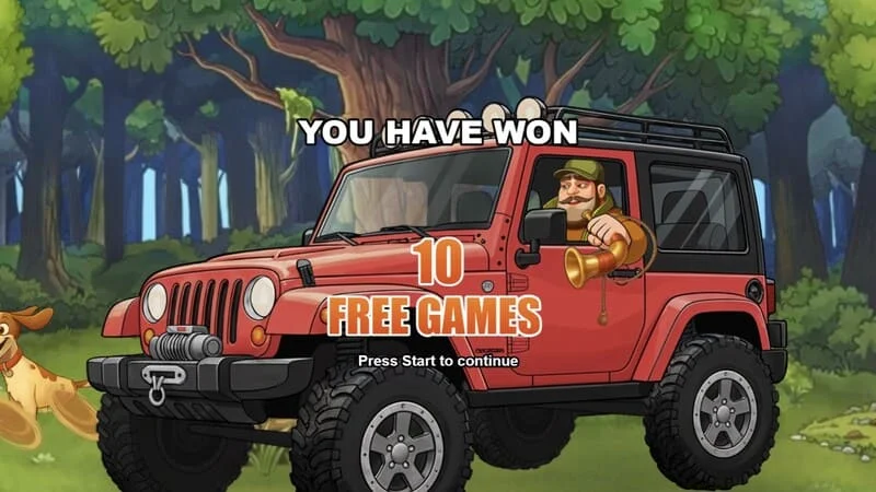 Hunt the Bucks - uruchomienie Free Games z panelem Booster i Hunter-Wild